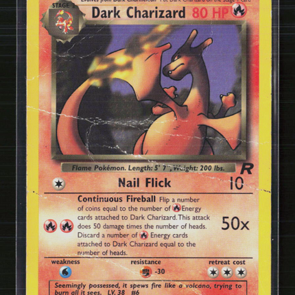 Pokemon 2000 Team Rocket Dark Charizard #21/82