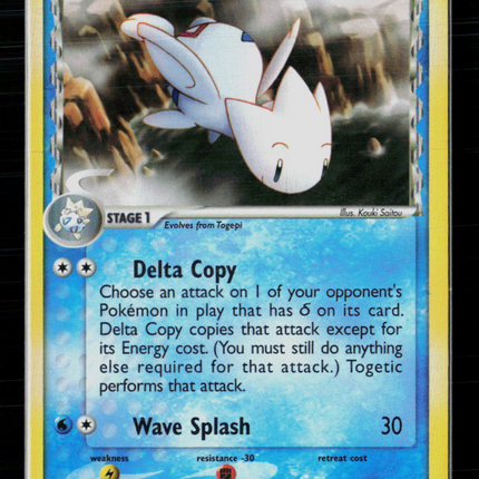 Pokemon 2006 EX Dragon Frontiers Togetic #11/101 Holo