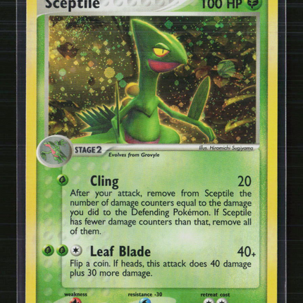 Pokemon Sceptile POP Series 1 Rare 4/17 Holofoil