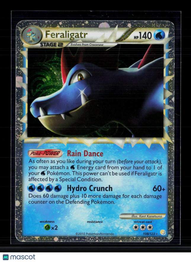 Pokemon 2014 HeartGold & SoulSilver Feraligatr #108/123