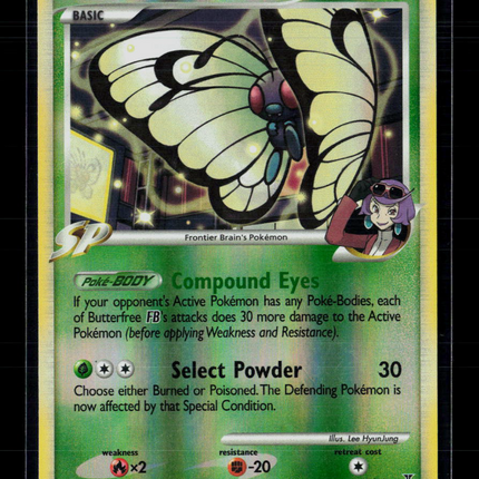 Pokemon 2009 Platinum – Supreme Victors Butterfree FB #17/147 Reverse Holo