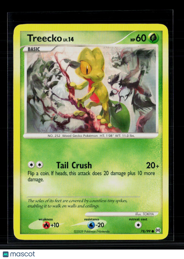 Pokemon 2009 Platinum – Arceus Treecko #78/99