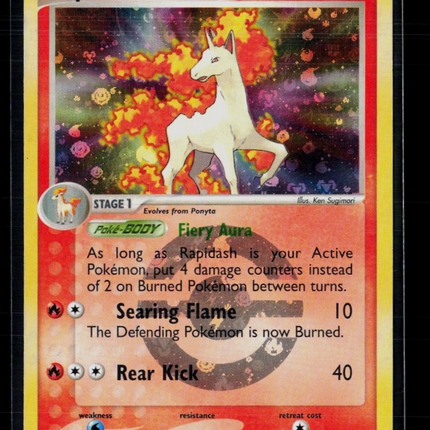 Pokemon 2004 EX FireRed & LeafGreen Rapidash #13/112 Reverse Holo