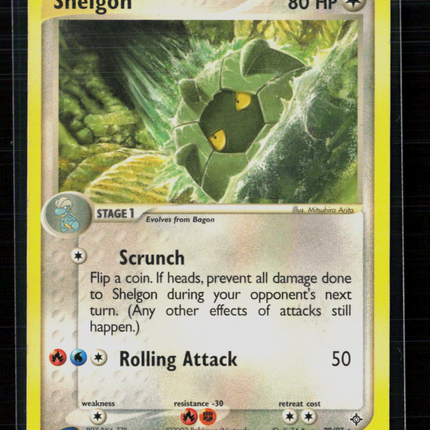 Pokemon 2004 EX Dragon Shelgon #20/97