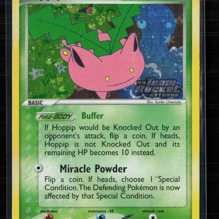 Pokemon 2004 EX Team Rocket Returns Hoppip #57/109