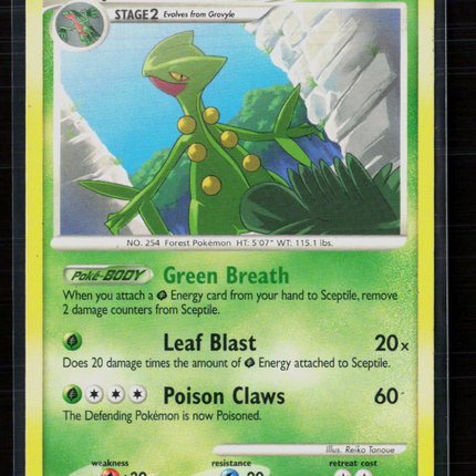 Pokemon 2009 Platinum – Arceus Sceptile #30/99
