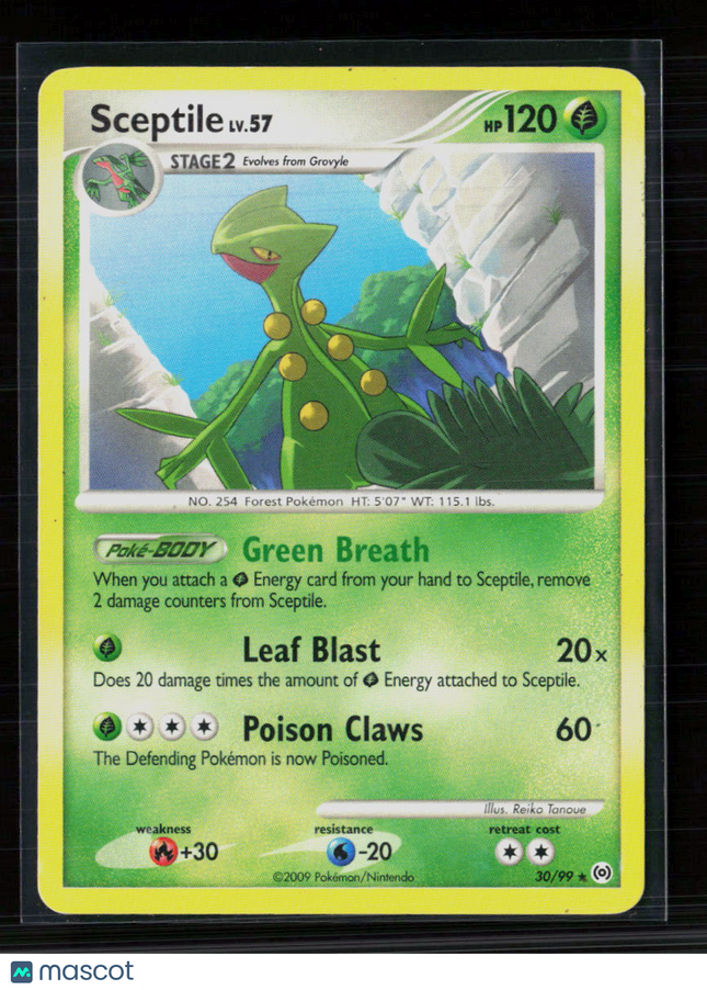 Pokemon 2009 Platinum – Arceus Sceptile #30/99