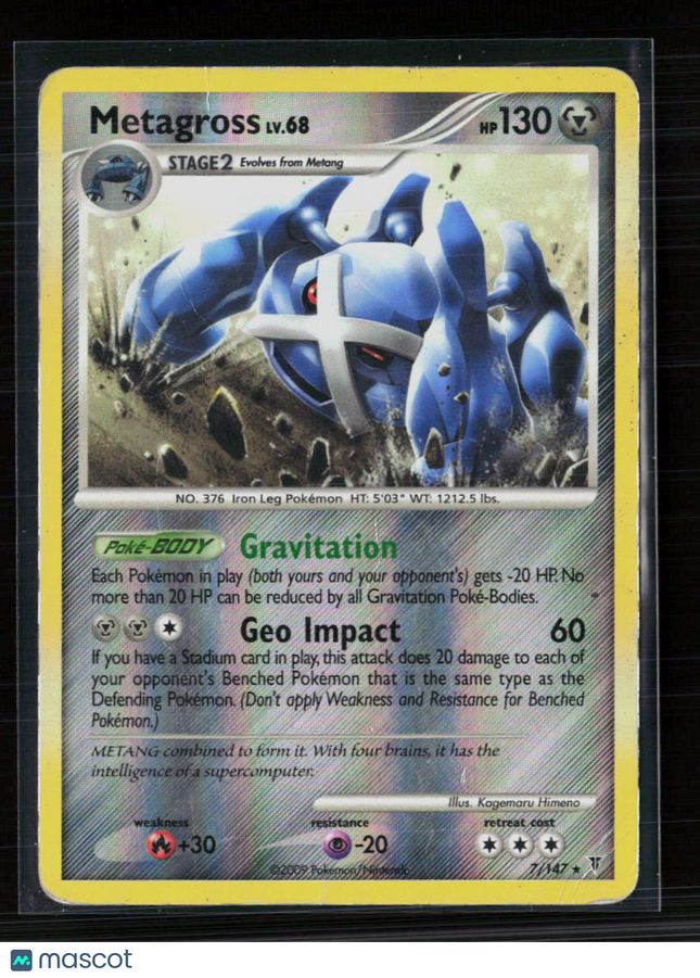 Pokemon 2009 Platinum – Supreme Victors Metagross #7/147