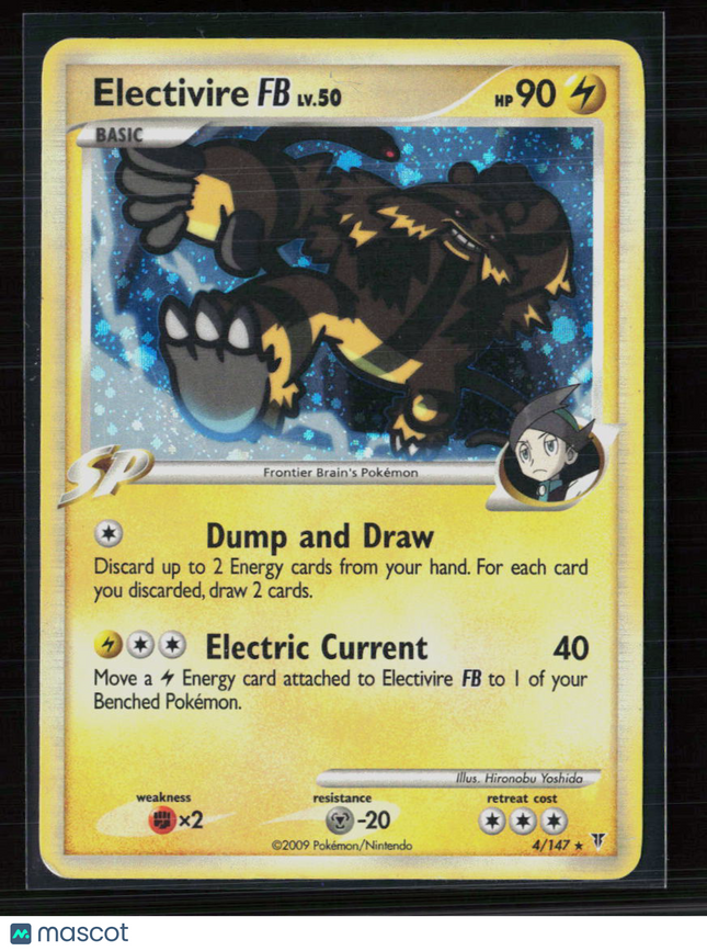 Pokemon 2009 Platinum – Supreme Victors Electivire FB #4/147