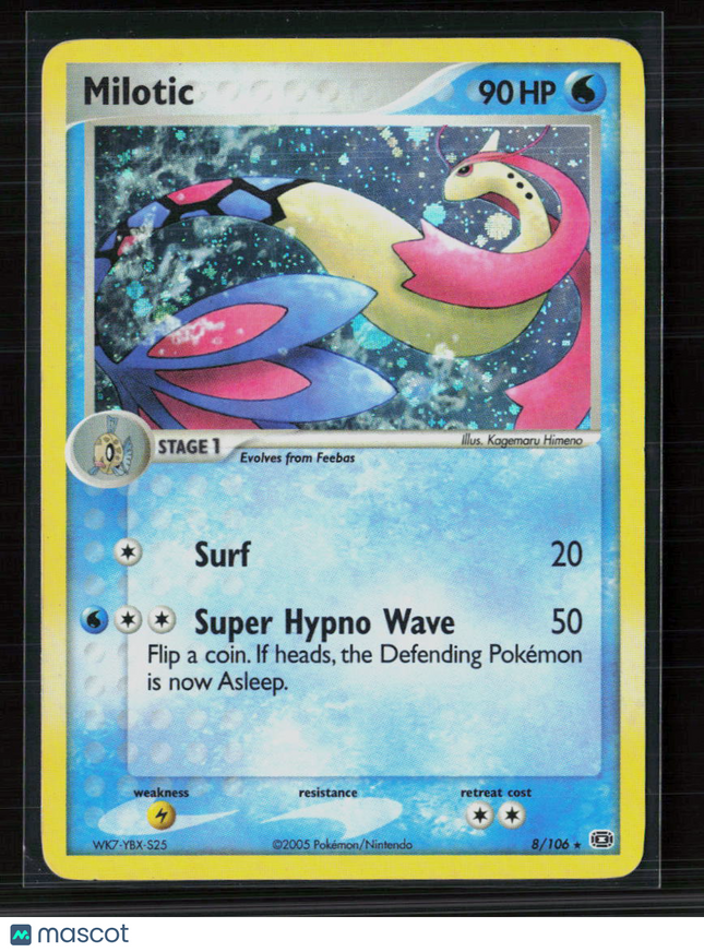 Pokemon 2005 EX Emerald Milotic #8/106