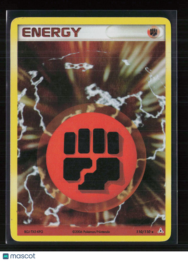 Pokemon 2006 EX Holon Phantoms Fighting Energy #110/110