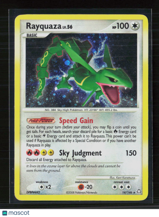 Pokemon 2012 Legends Awakened Rayquaza #14/146