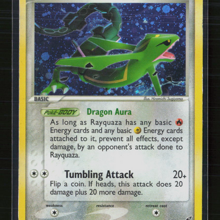 Pokemon 2005 EX Deoxys Rayquaza #22/107 Deck Exclusive Holofoil