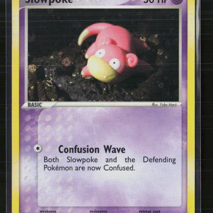 Pokemon 2004 EX FireRed & LeafGreen Slowpoke #80/112 Reverse Holo
