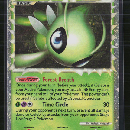 Pokemon 2010 HS Triumphant Celebi #92/102