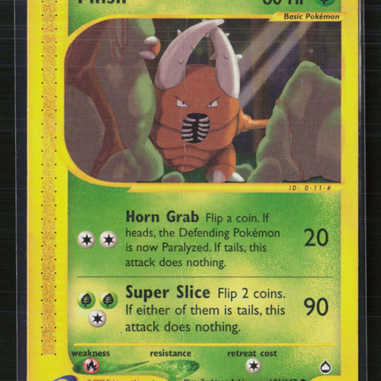 Pokemon 2002 Expedition Base Set Pinsir #101/147