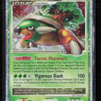 Pokemon 2007 Diamond & Pearl Torterra LV.X #122/130
