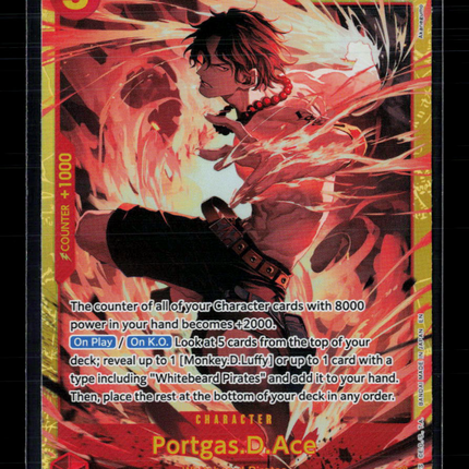 One Piece Portgas.D.Ace (118) The Time of Battle SEC • OP16-118 Foil