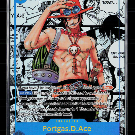 One Piece Portgas.D.Ace (119) Manga Carrying On His Will SEC • OP13-119 Foil