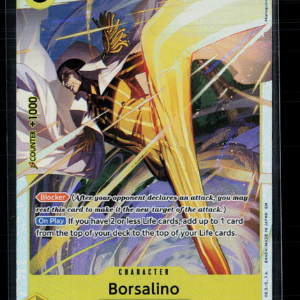 One Piece Borsalino Adventure on Kami's Island SR • EB04-058 Foil