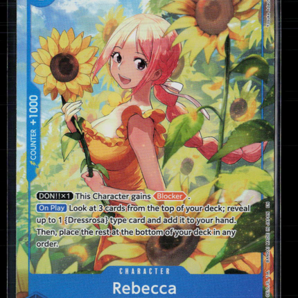 One Piece Rebecca (Alternate Art) Adventure on Kami's Island SR • OP15-053 Foil