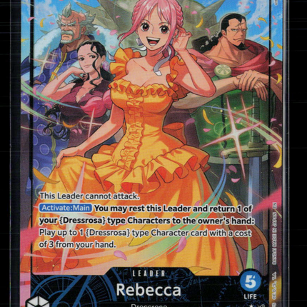 One Piece Rebecca (Alternate Art) Adventure on Kami's Island L • OP15-039 Foil