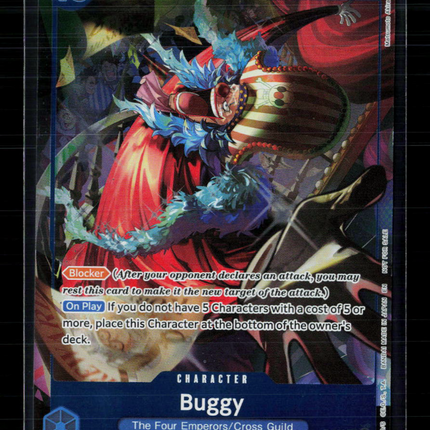 One Piece Buggy (Event Pack Vol. 8) One Piece Promotion Cards PR • P-098 Foil