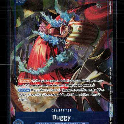 One Piece Buggy (Event Pack Vol. 8) One Piece Promotion Cards PR • P-098 Foil