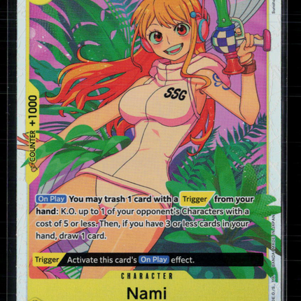 One Piece Nami Two Legends SR • OP08-106 Foil