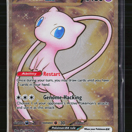 Pokemon 2023 Scarlet & Violet 151 Mew EX HR #205/165 Metal