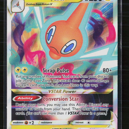 Pokemon 2023 Lost Origin Rotom VSTAR #46/159