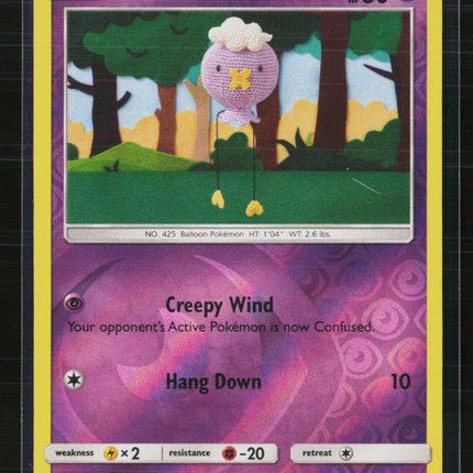 Pokemon 2018 Ultra Prism Drifloon #51/156
