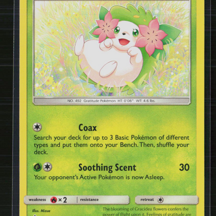 Pokemon 2018 Ultra Prism Shaymin #15/156