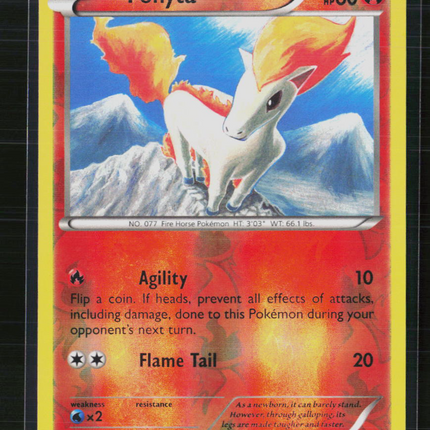 Pokemon 2016 Generations Ponyta #14/83 Reverse Holo