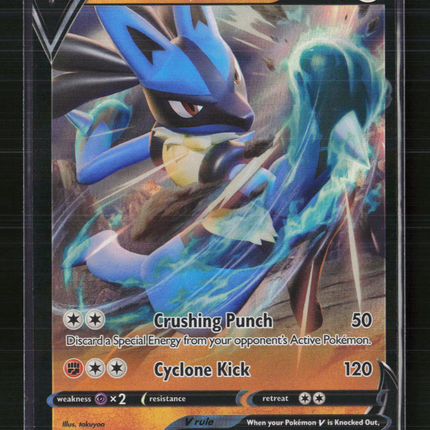 Pokemon 2022 Astral Radiance Lucario V #78/189