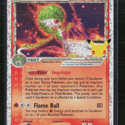 Pokemon 2021 Celebrations Gardevoir EX #93/101