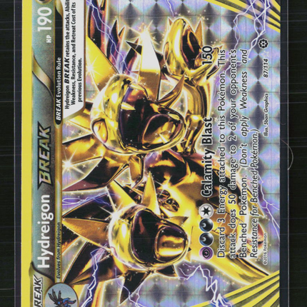 Pokemon 2016 Steam Siege Hydreigon Break #87/114