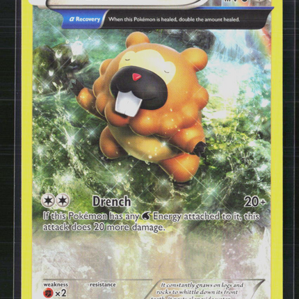 Pokemon 2015 Primal Clash Bidoof #117/160