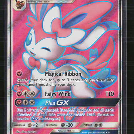 Pokemon 2017 Guardians Rising Sylveon GX FA #140/145