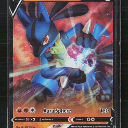 Pokemon 2022 Fusion Strike Lucario V #146/264