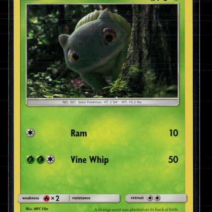 Pokemon 2019 Detective Pikachu Bulbasaur #SM198