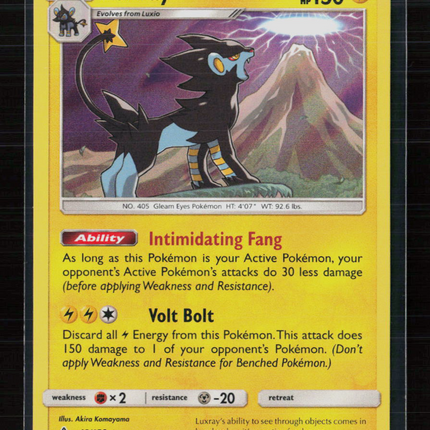 Pokemon 2018 Ultra Prism Luxray #48/156