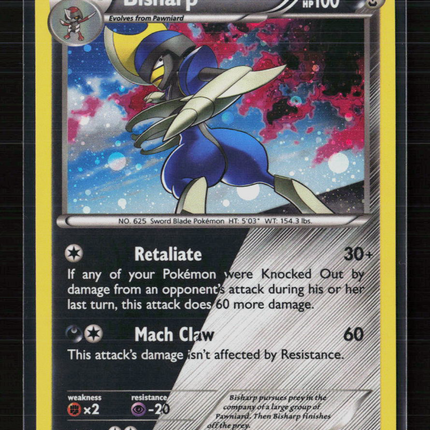 Pokemon 2016 Steam Siege Bisharp #64/114