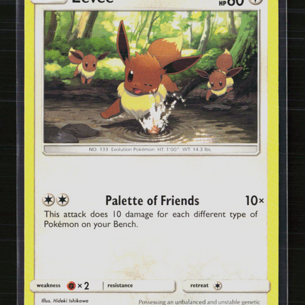 Pokemon 2018 Ultra Prism Eevee #105/156