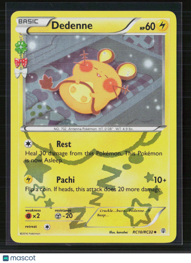 Pokemon 2016 Generations Dedenne #RC10/RC32