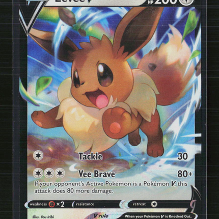 Pokemon 2023 Crown Zenith Eevee V #108/159