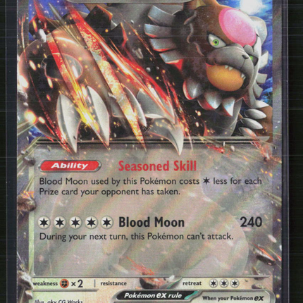 Pokemon 2024 Scarlet & Violet Promo Bloodmoon Ursaluna EX #SVP EN 177