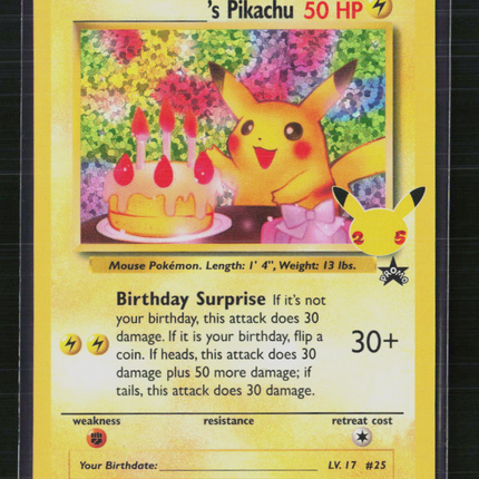 Pokemon 2021 Celebrations 'S Pikachu #24
