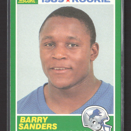 1989 Score Barry Sanders #257