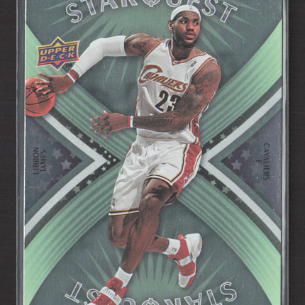 2008 Upper Deck First Edition Starquest LeBron James #SQ-17 Green
